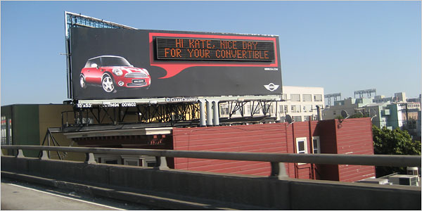 A billboard that knows you, you may think is novel, but what does it really know about you.