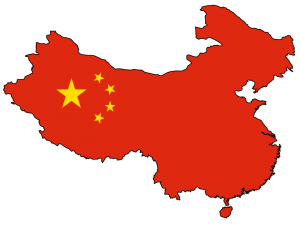 china-flag-map
